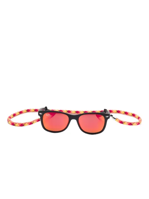 RAY-BAN JUNIOR New Wayfarer Sonnenbrille mit eckigem Gestell
