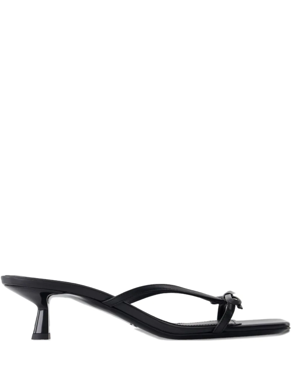 ANINE BING 45mm Jackie heeled sandals Black
