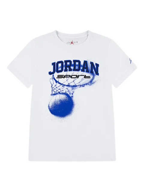 Jordan Kids logo-print T-shirt
