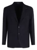 Tagliatore three-button patch-pocket blazer - Blue