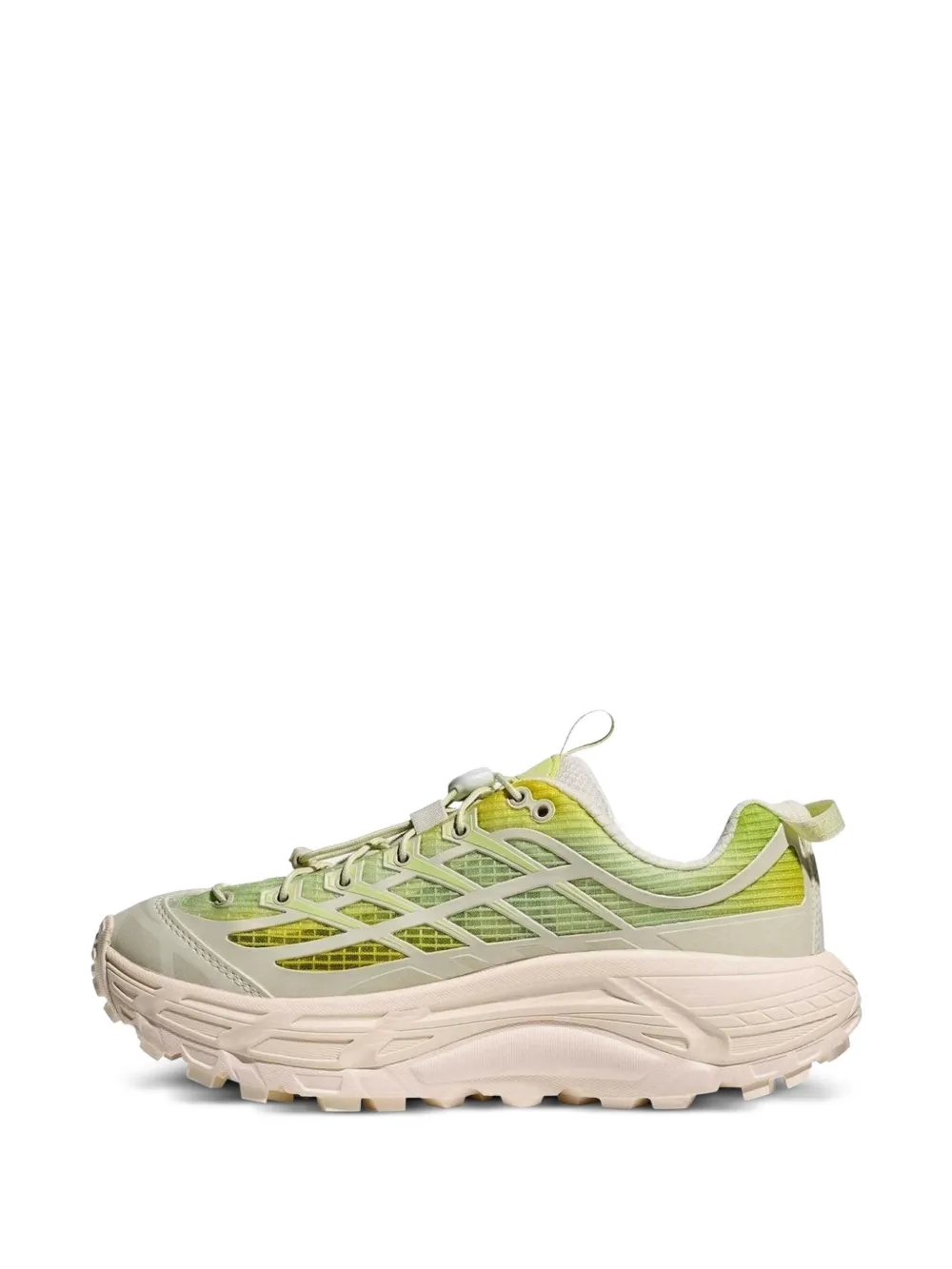 HOKA Mafate Three2 sneakers Geel