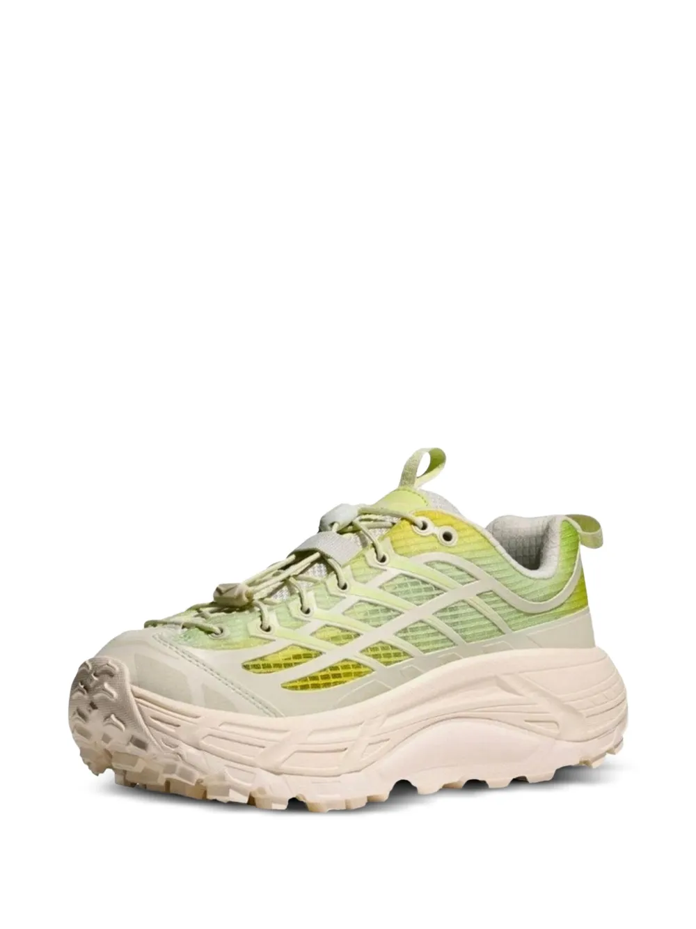 HOKA Mafate Three2 sneakers Geel