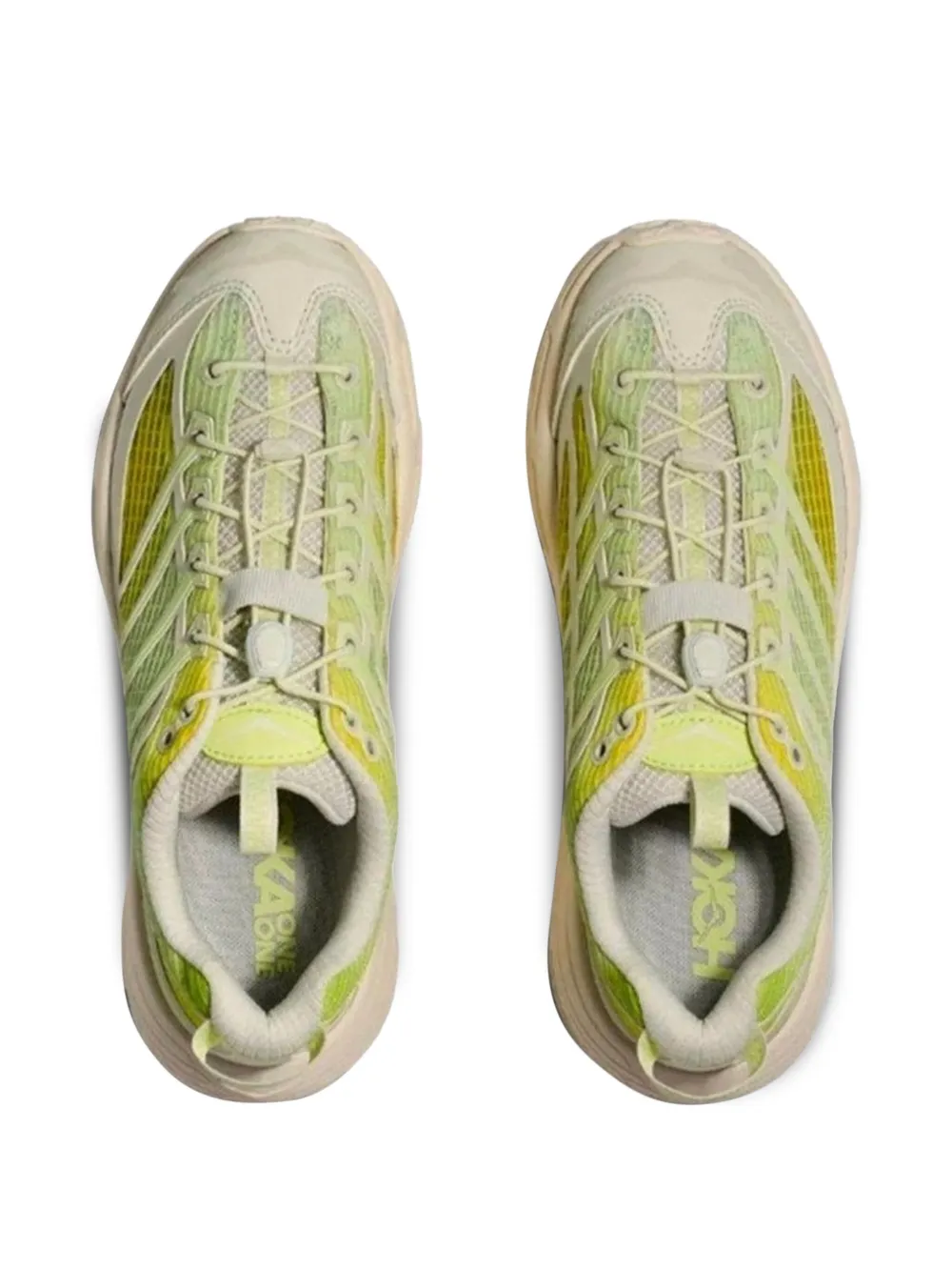 HOKA Mafate Three2 sneakers Geel