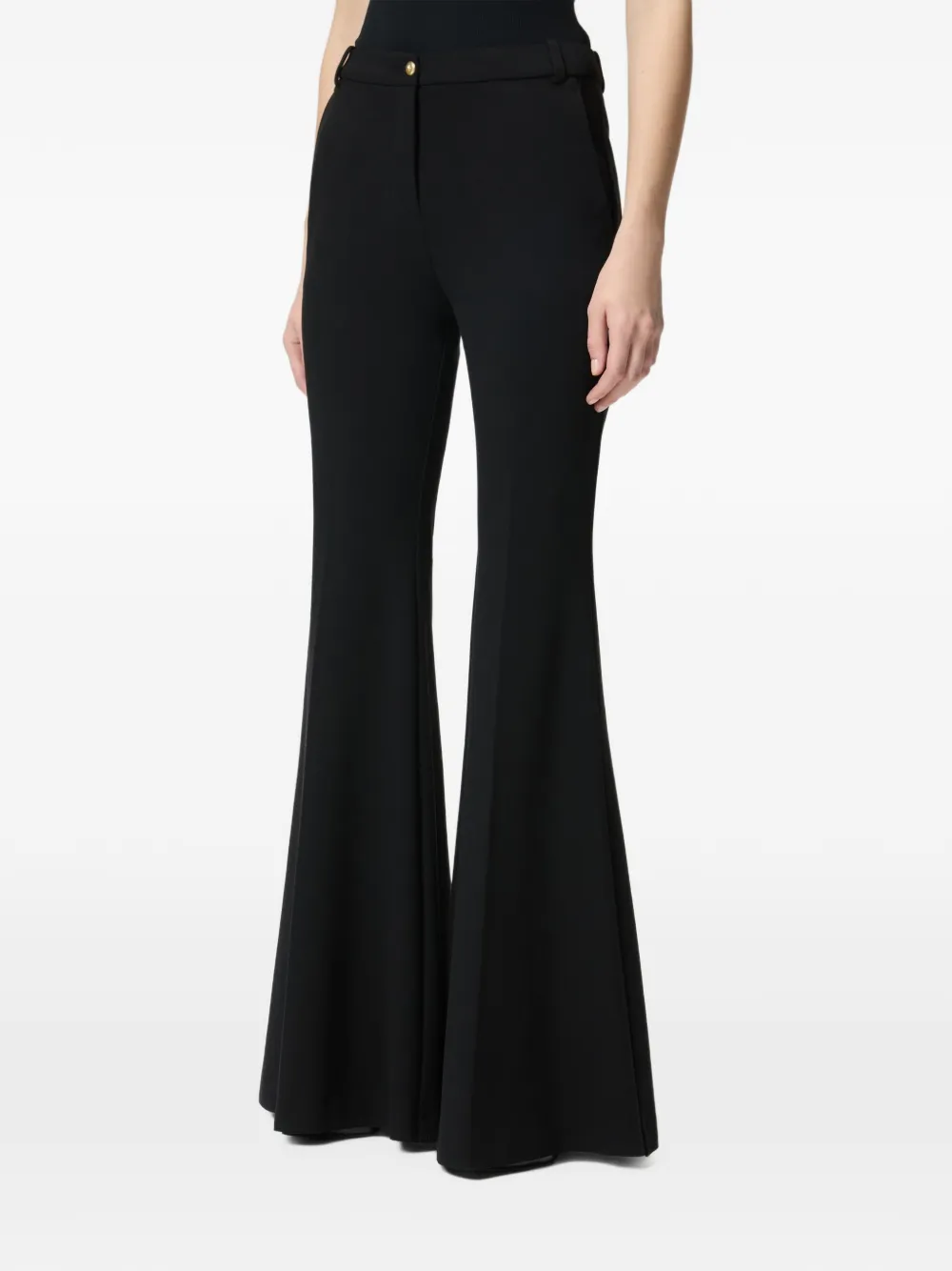 PINKO Flared broek Zwart