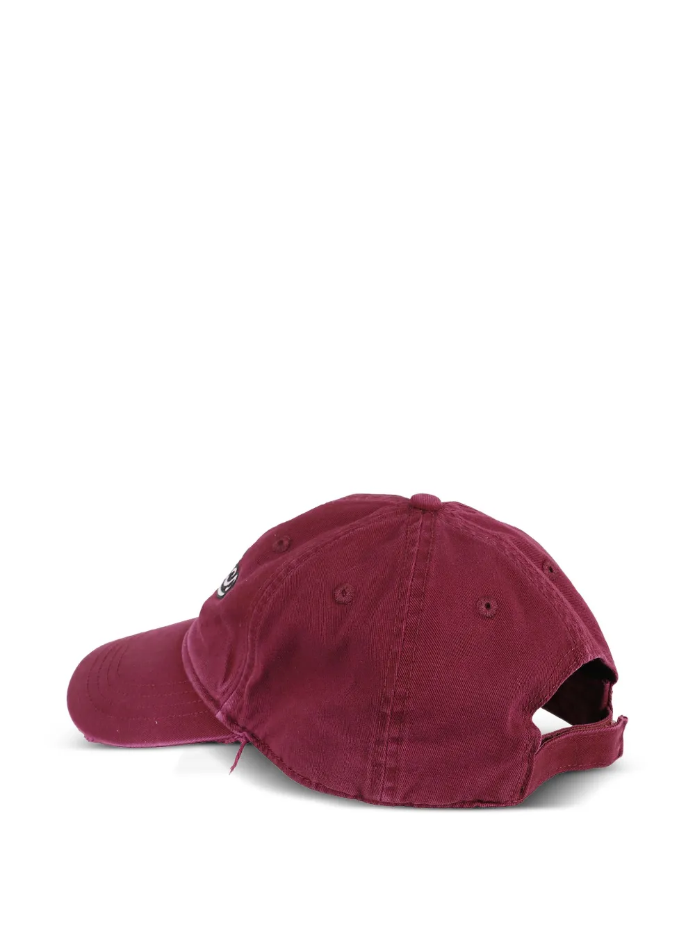 The Attico Honkbalpet met geborduurd logo - Rood