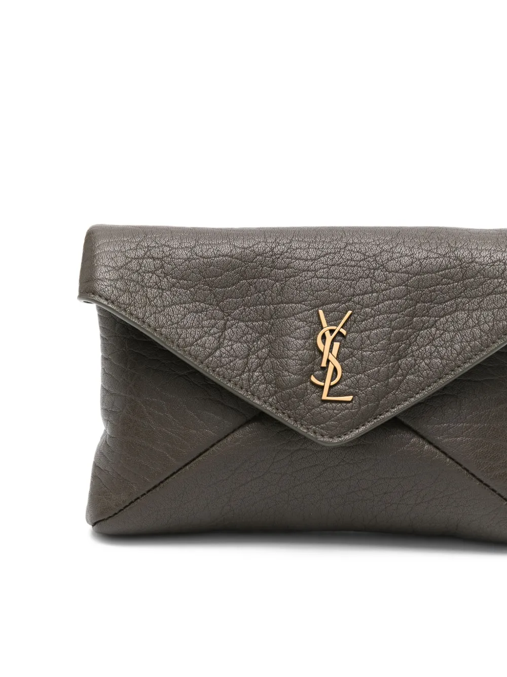 Saint Laurent Cassandre envelope bag Groen
