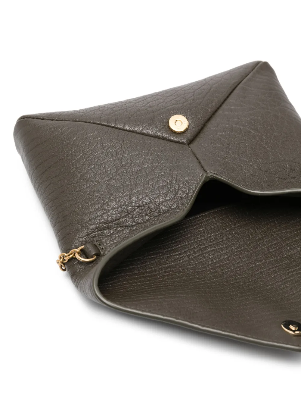 Saint Laurent Cassandre envelope bag Groen