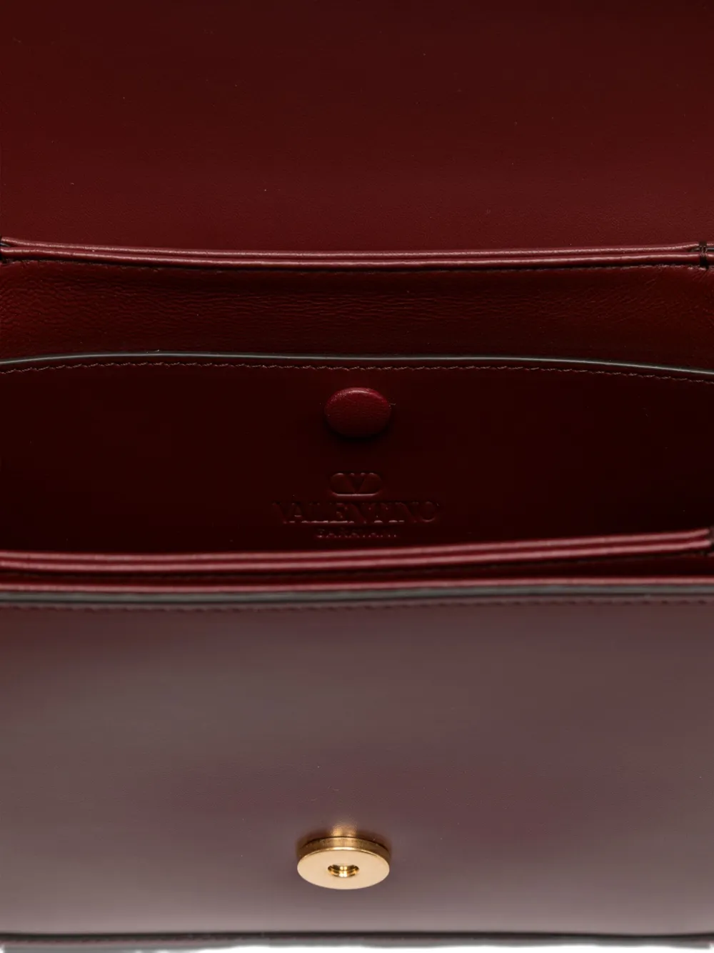 Valentino Garavani Leren schoudertas Rood