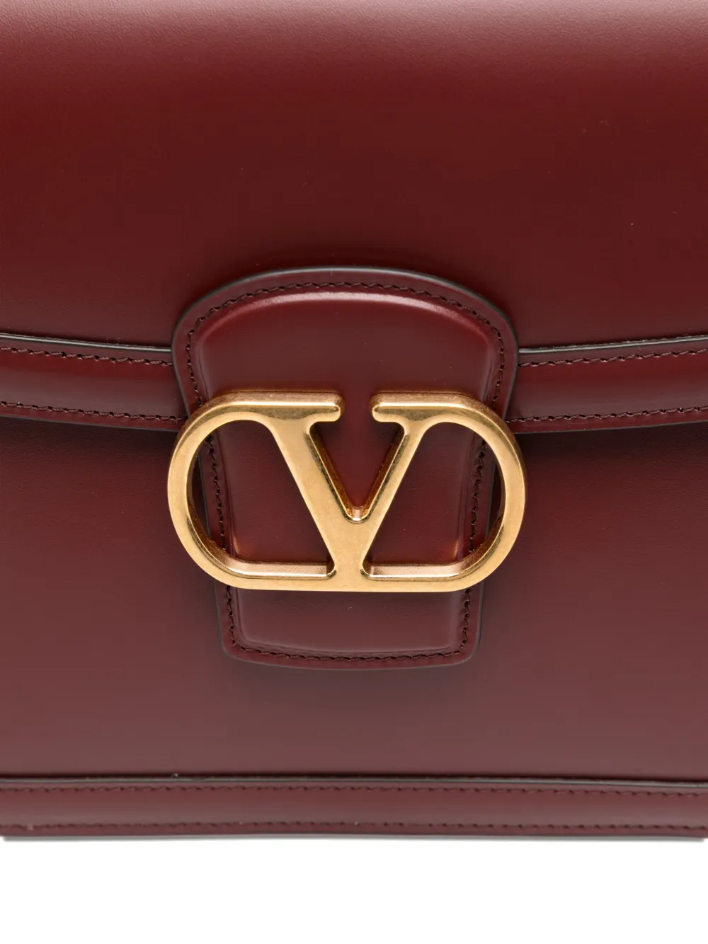 Valentino Garavani Leren schoudertas Rood