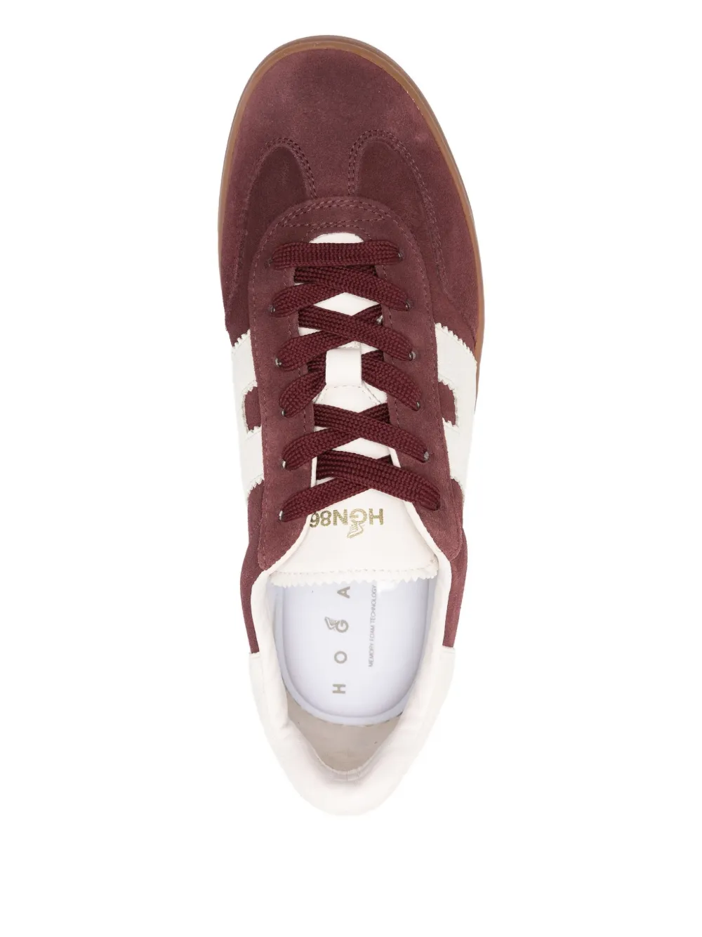 Hogan logo-patch sneakers Red