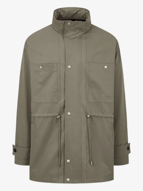 TOMBOY detachable-hood field jacket