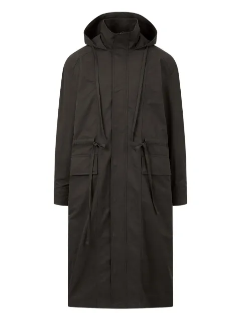STUDIO TOMBOY hooded drawstring coat