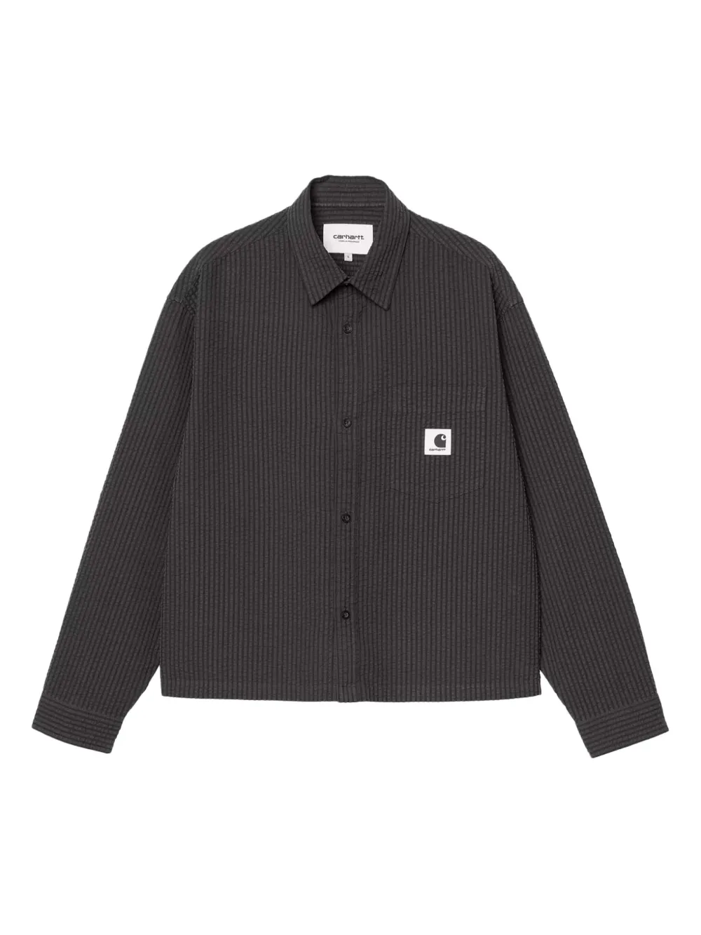 Carhartt WIP Toland striped shirt Zwart
