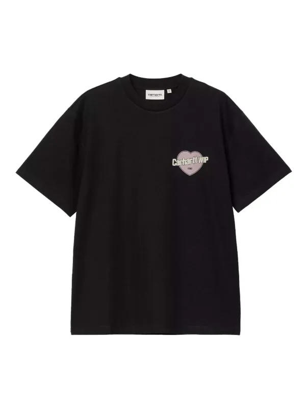 Carhartt WIP Growth ハートロゴ Tシャツ | ブラック | FARFETCH JP
