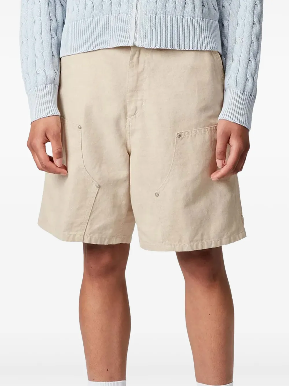 Carhartt WIP Branford knee pocket shorts Beige