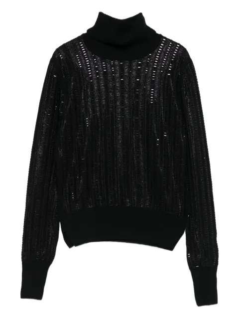 Ermanno Scervino ribbed turtleneck sweater