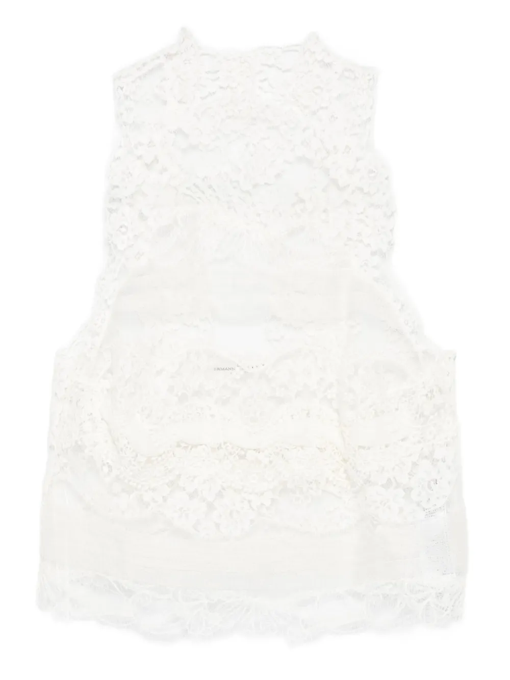 Ermanno Scervino lace sleeveless top | White | Image 1