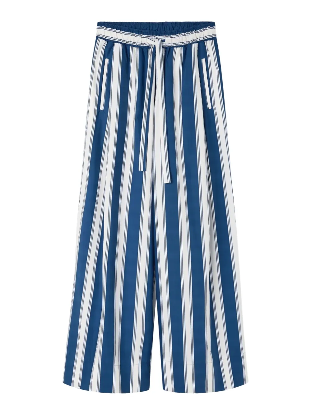 Lee Mathews Eddie striped trousers - Blauw