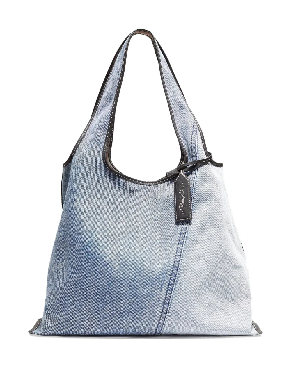 3.1 Phillip Lim Market denim tote bag - Blauw