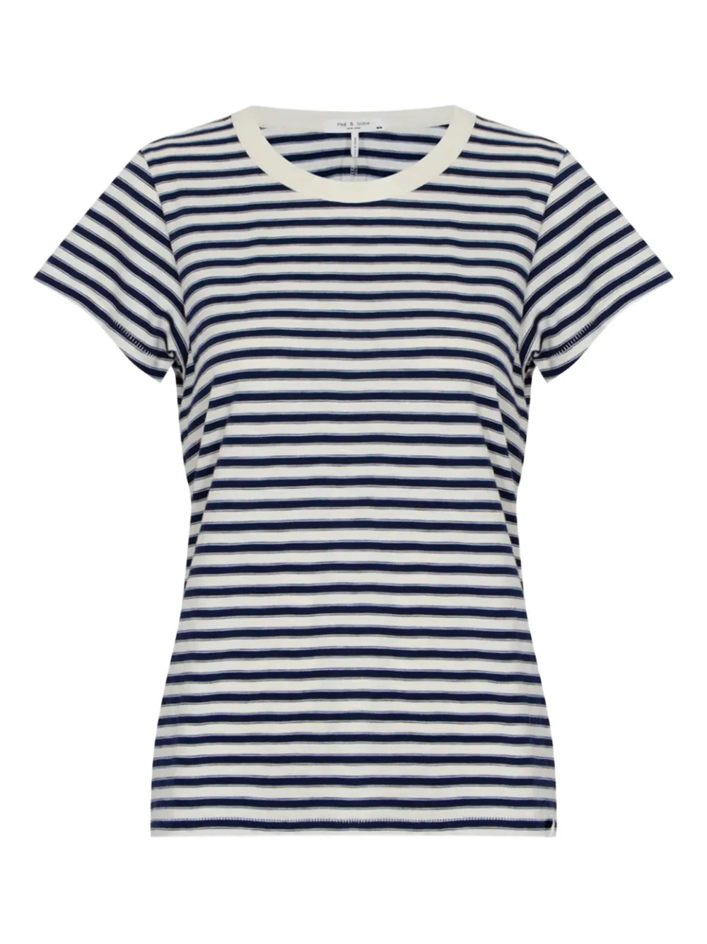 rag & bone striped short-sleeve T-shirt | Blue | Image 1
