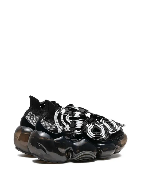 GROUNDS Moopie Invert Sneakers | Black | FARFETCH