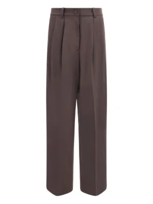 Brunello Cucinelli Calça Com Cós Elástico | Marrom | FARFETCH BR