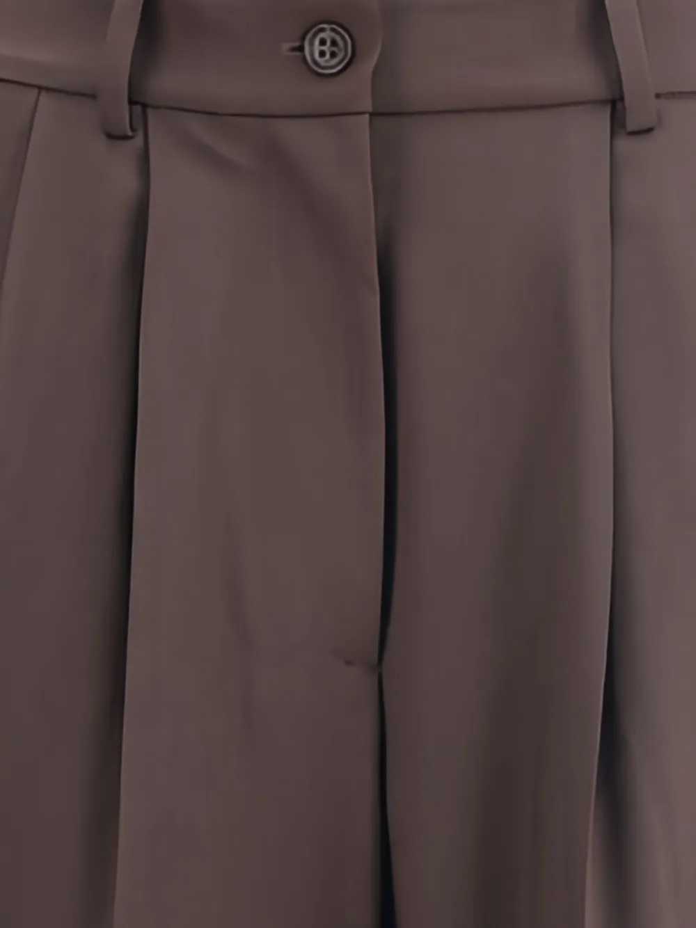 P.A.R.O.S.H. High-waist plooibroek Bruin