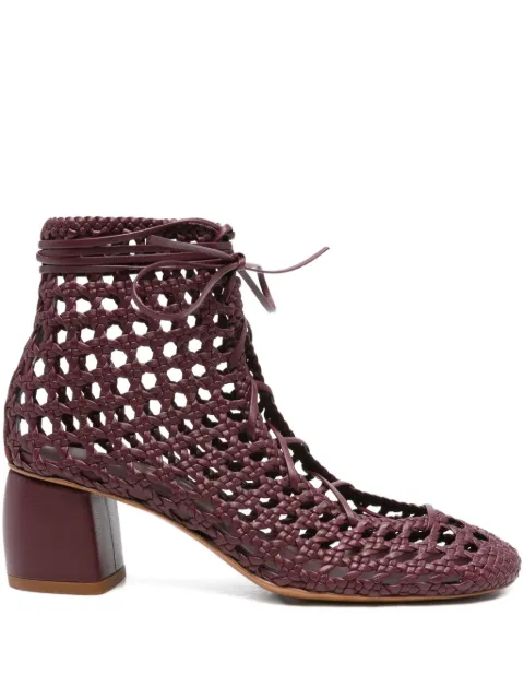Forte Forte 55mm woven lace-up boots