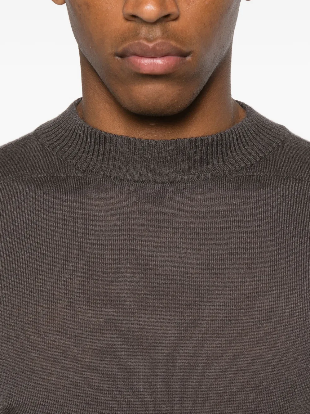 Rick Owens Kasjmier trui met ronde hals Grijs