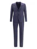 Zegna two-button wool suit - Blue