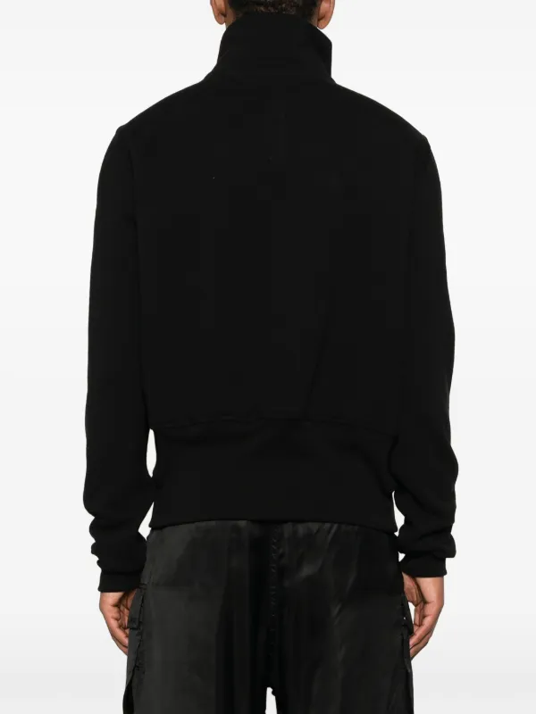 ジャケット・アウター Rick Owens 21SS SHORT ZIPPED CAPE 38 $2190 Rick Owens Blistered Leather Princess Biker Zip Jacket