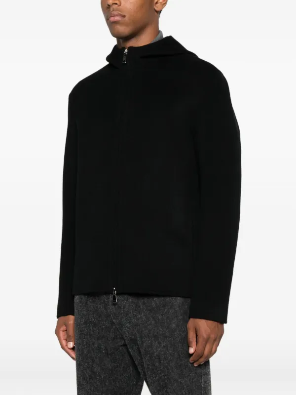 Giorgio Brato zip-up Hooded Jacket | Black | FARFETCH TR