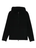 Giorgio Brato zip-up hooded jacket - Black