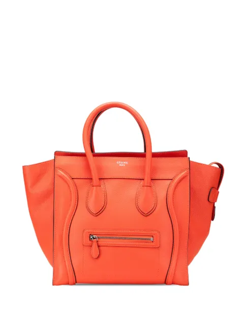 Céline Pre-Owned 2012 Mini Leather Luggage tote bag