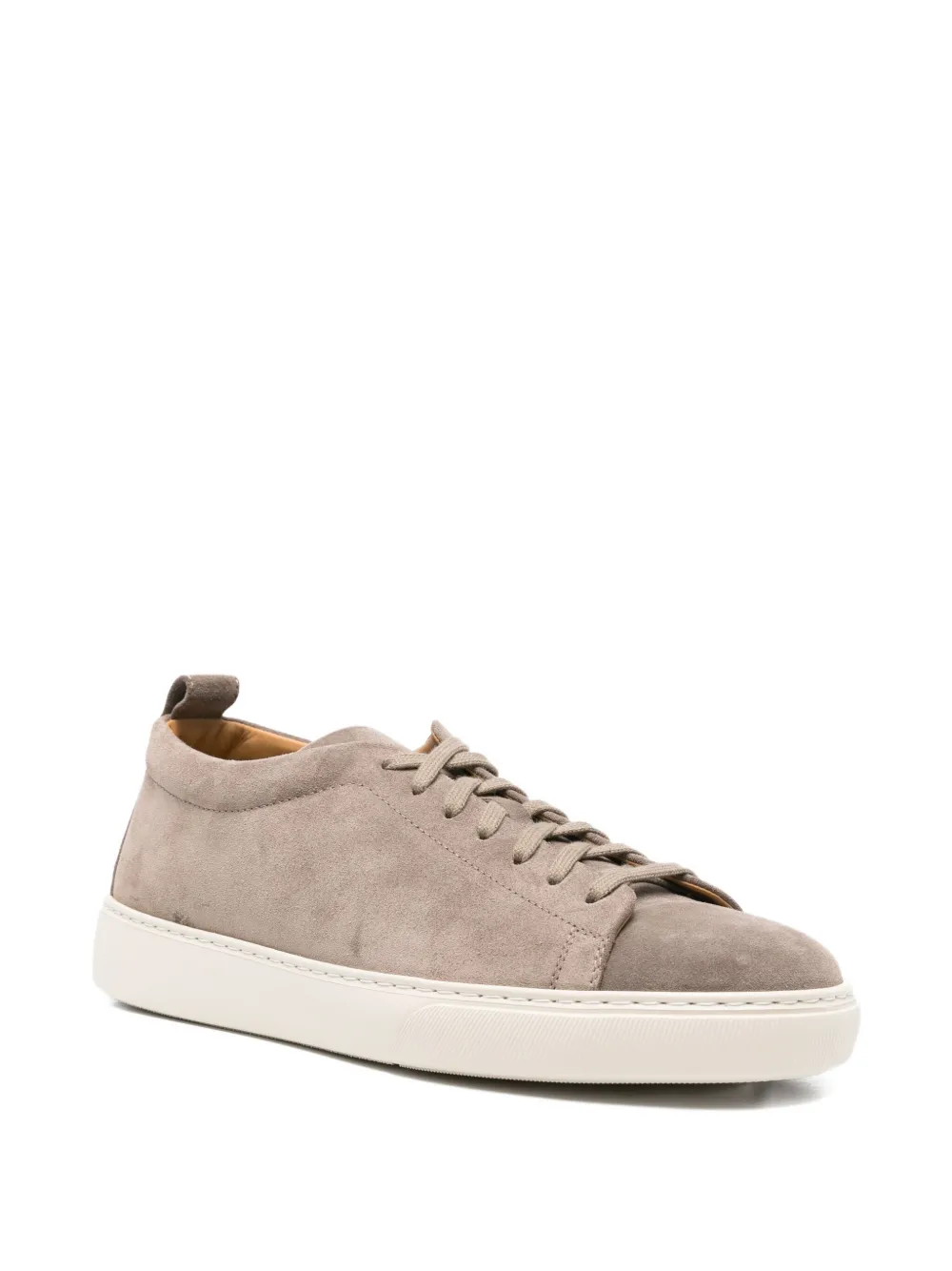 Henderson Baracco suede lace-up sneakers Grey