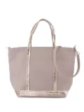 Vanessa Bruno small sequin-trimmed tote bag - Neutrals