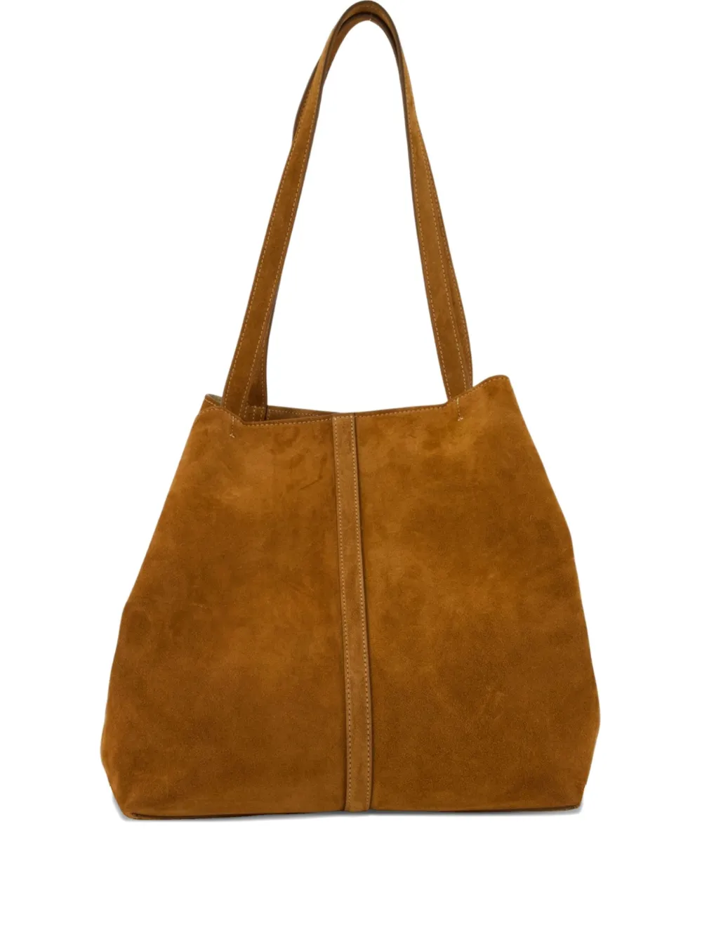seam-detail tote bag