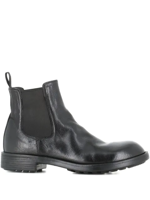 Officine Creative elasticated-panel leather boots