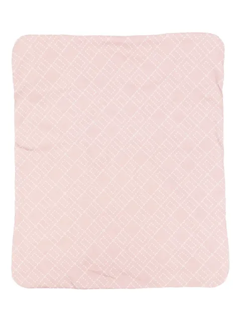 Elisabetta Franchi La Mia Bambina logo-pattern blanket 