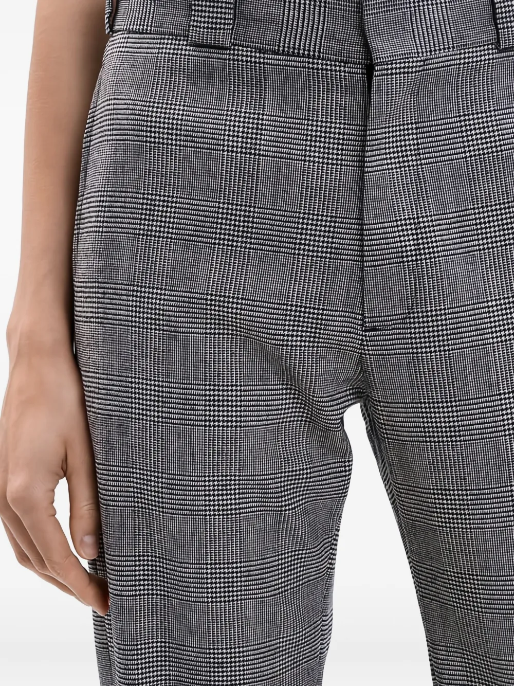 VETEMENTS Geruite broek Grijs