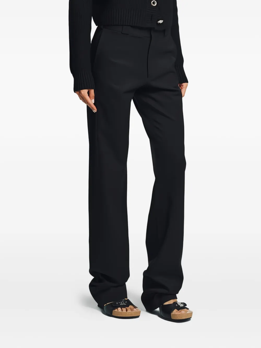 VETEMENTS High waist broek Zwart