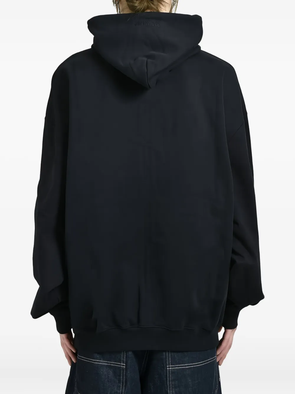 VETEMENTS Hoodie met rits Zwart