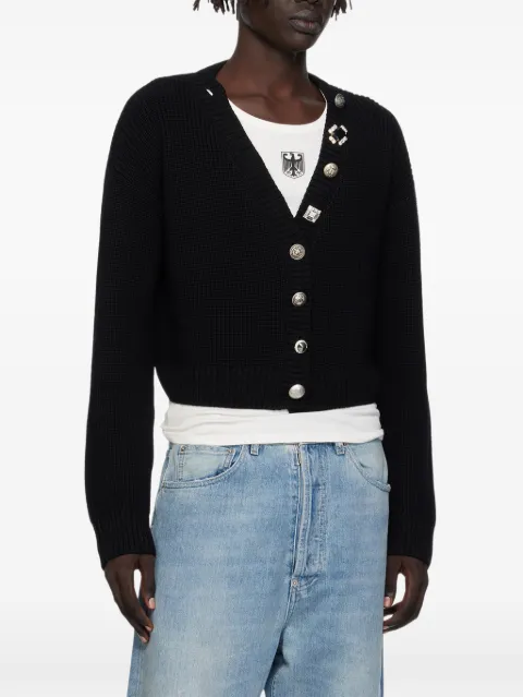VETEMENTS mini button-up cardigan