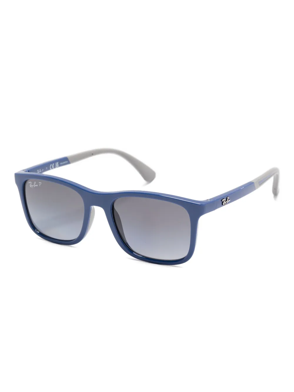 RAY-BAN JUNIOR RB9084S zonnebril met rechthoekig montuur - Blauw
