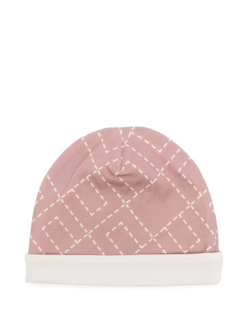 Elisabetta Franchi La Mia Bambina logo-patterned cotton hat