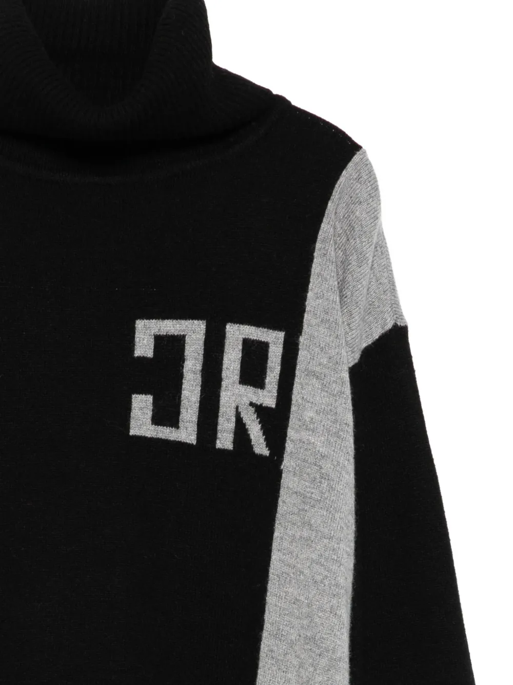 John Richmond Junior roll-neck sweater Zwart