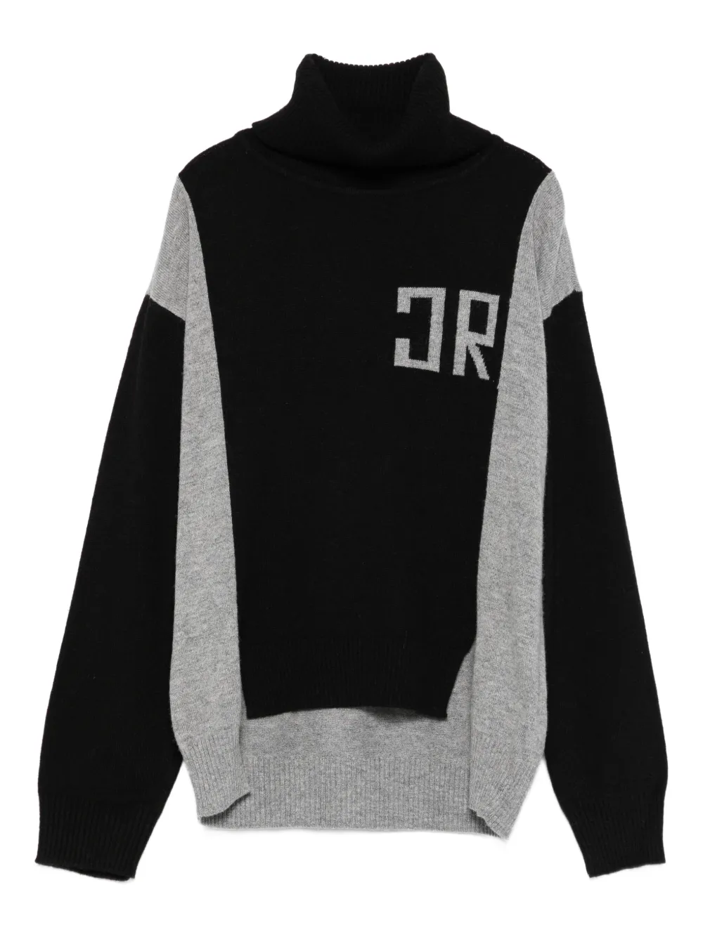 John Richmond Junior roll-neck sweater Zwart