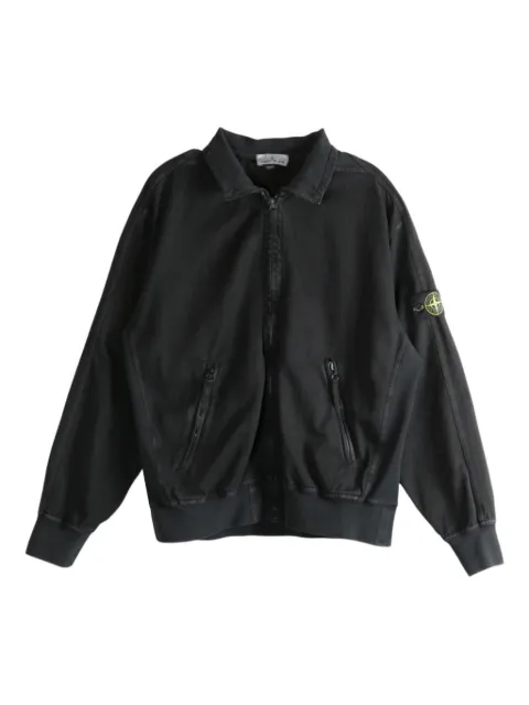 Stone Island zip-fastening high-neck sweatshirt