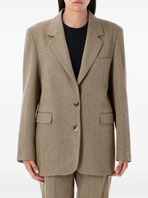 Golden Goose herringbone blazer