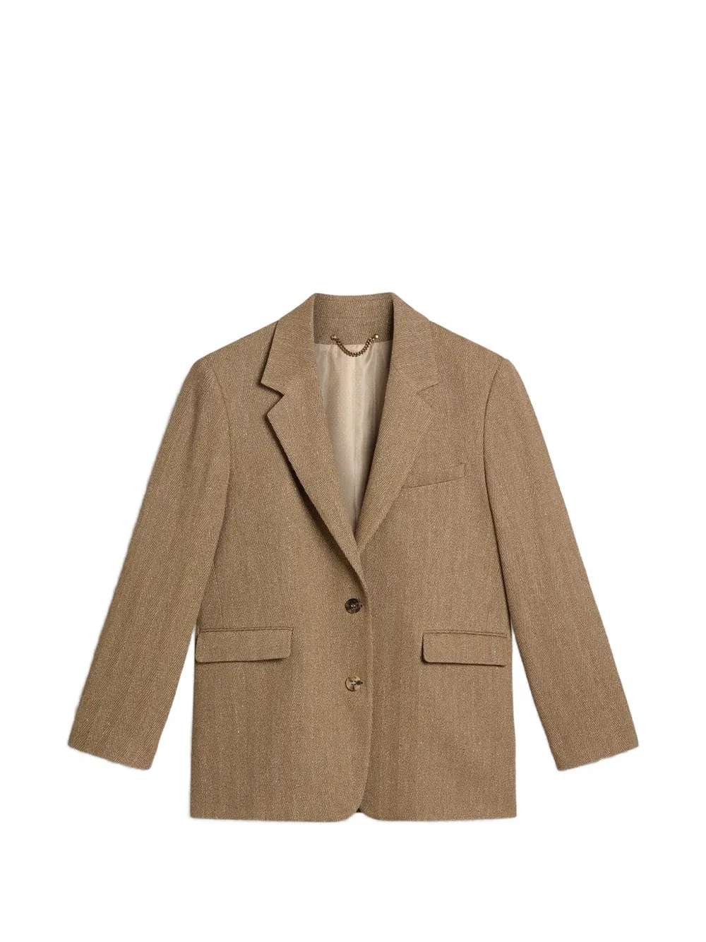 Golden Goose herringbone blazer - Brown